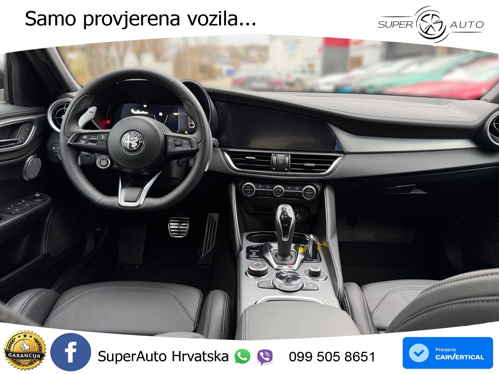 Alfa Romeo Giulia 2.0 Turbo (280 KS) Q4 Automatic LED+ACC