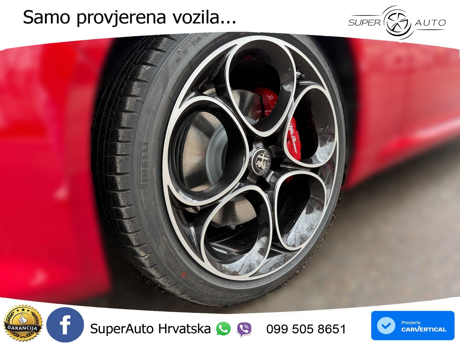 Alfa Romeo Giulia 2.0 Turbo (280 KS) Q4 Automatic LED+ACC