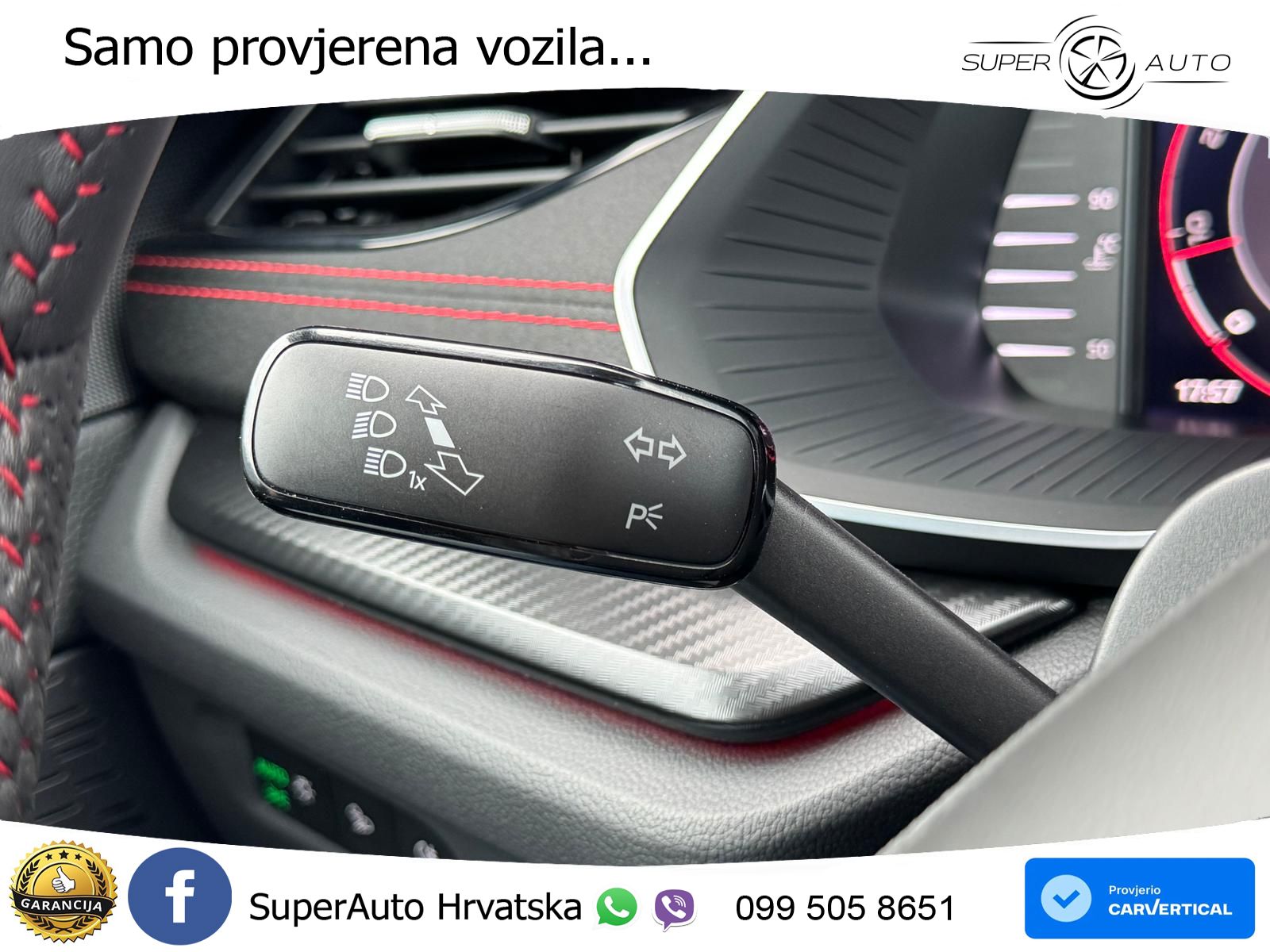 Škoda Octavia Combi RS 2.0 TSI (265 KS) DSG LED+GR SJED+ACC