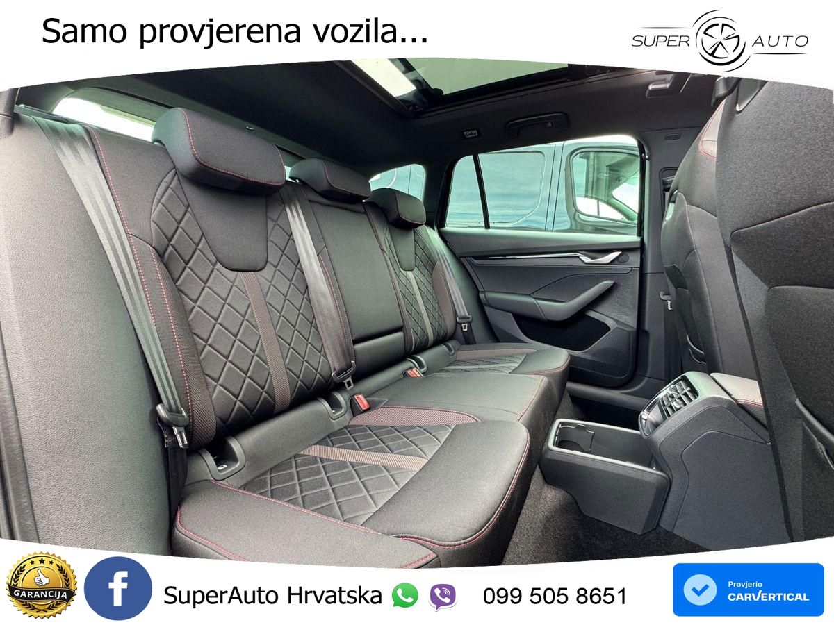 Škoda Octavia Combi RS 2.0 TSI (265 KS) DSG LED+GR SJED+ACC