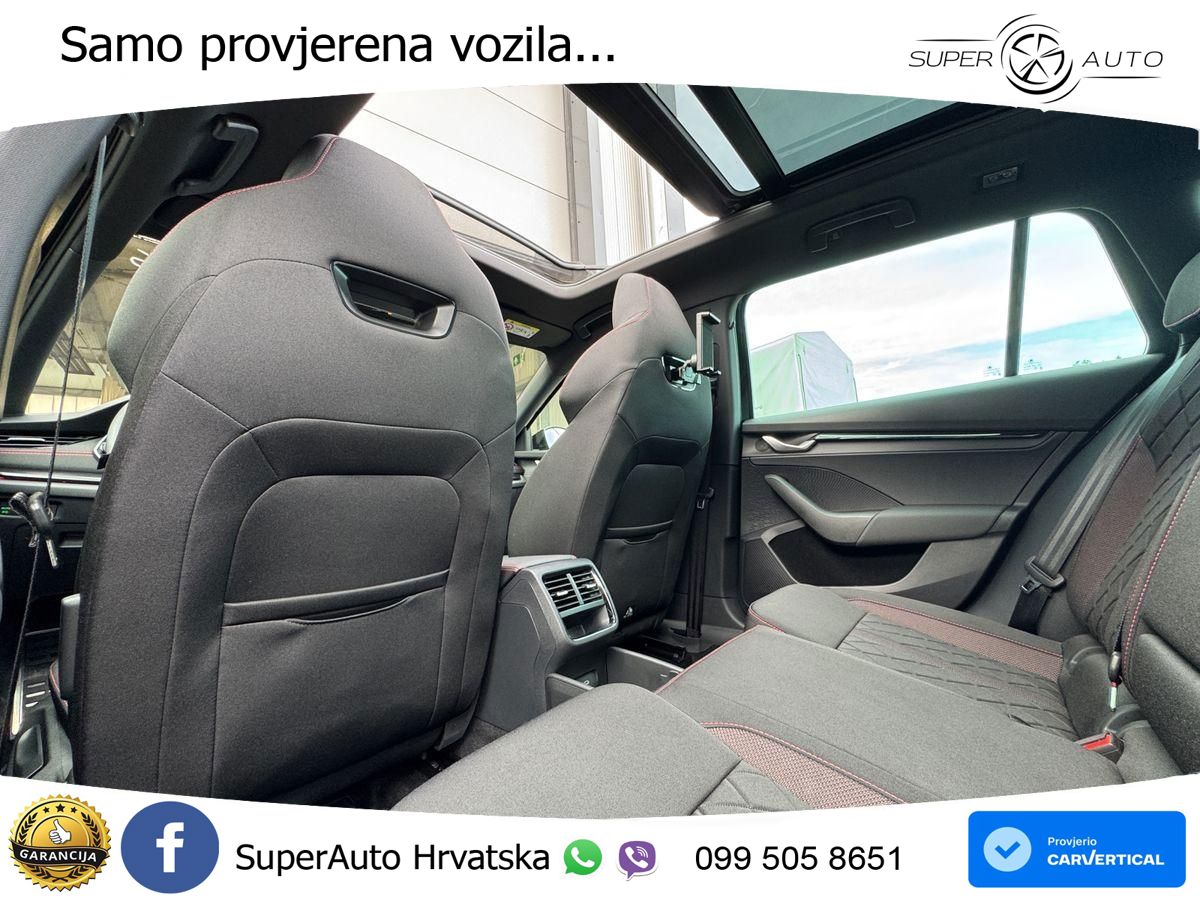 Škoda Octavia Combi RS 2.0 TSI (265 KS) DSG LED+GR SJED+ACC