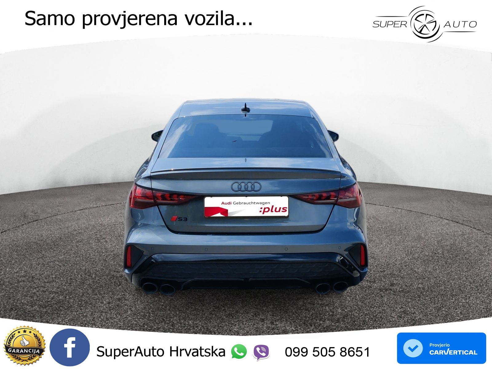 Audi S3 Limuzina 2.0 TFSI (333 KS) quattro S tronic