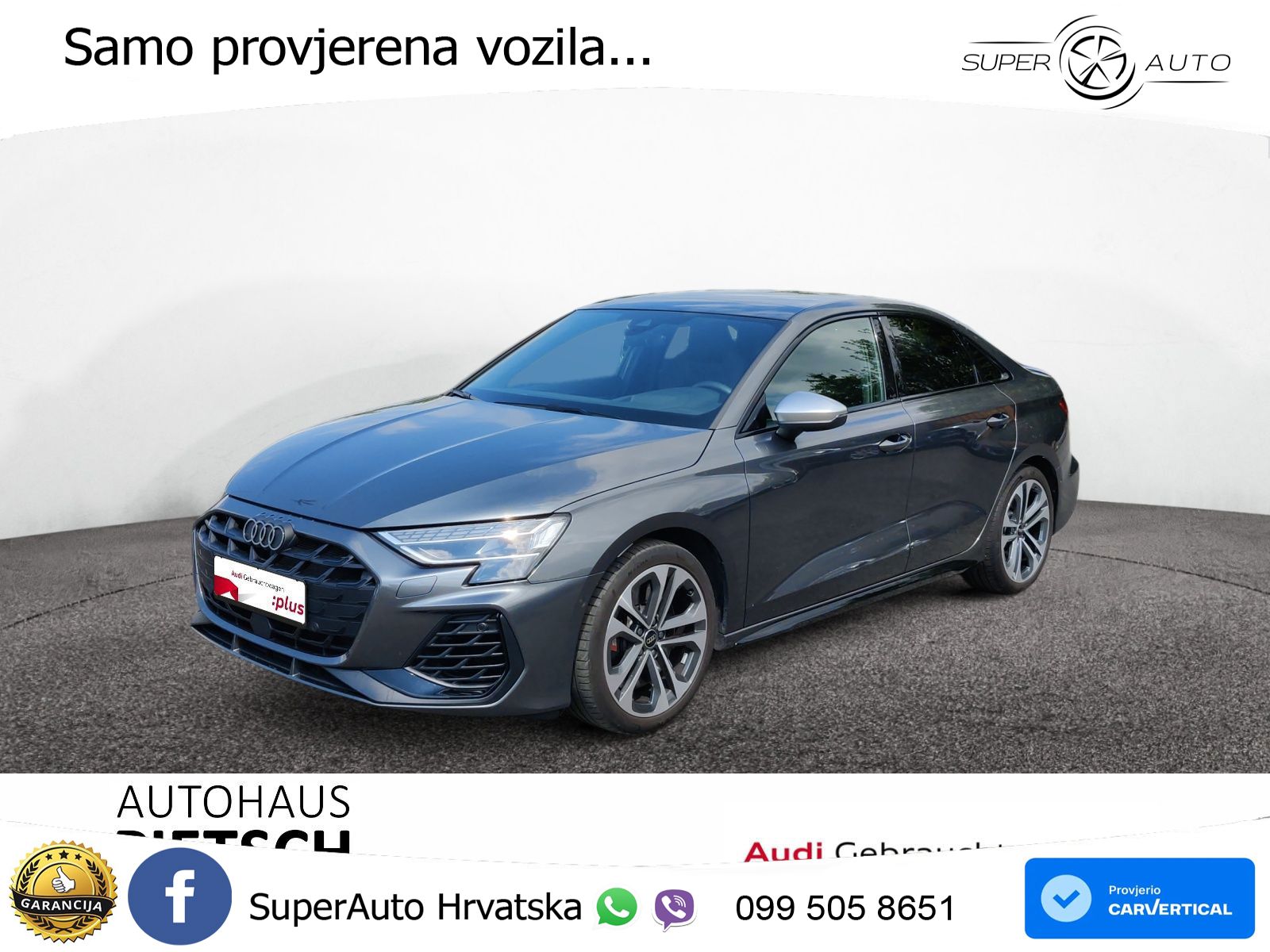 Audi S3 Limuzina 2.0 TFSI (333 KS) quattro S tronic