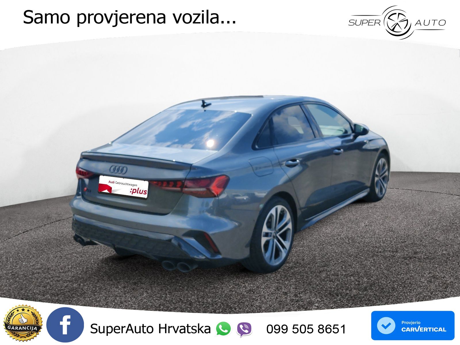 Audi S3 Limuzina 2.0 TFSI (333 KS) quattro S tronic