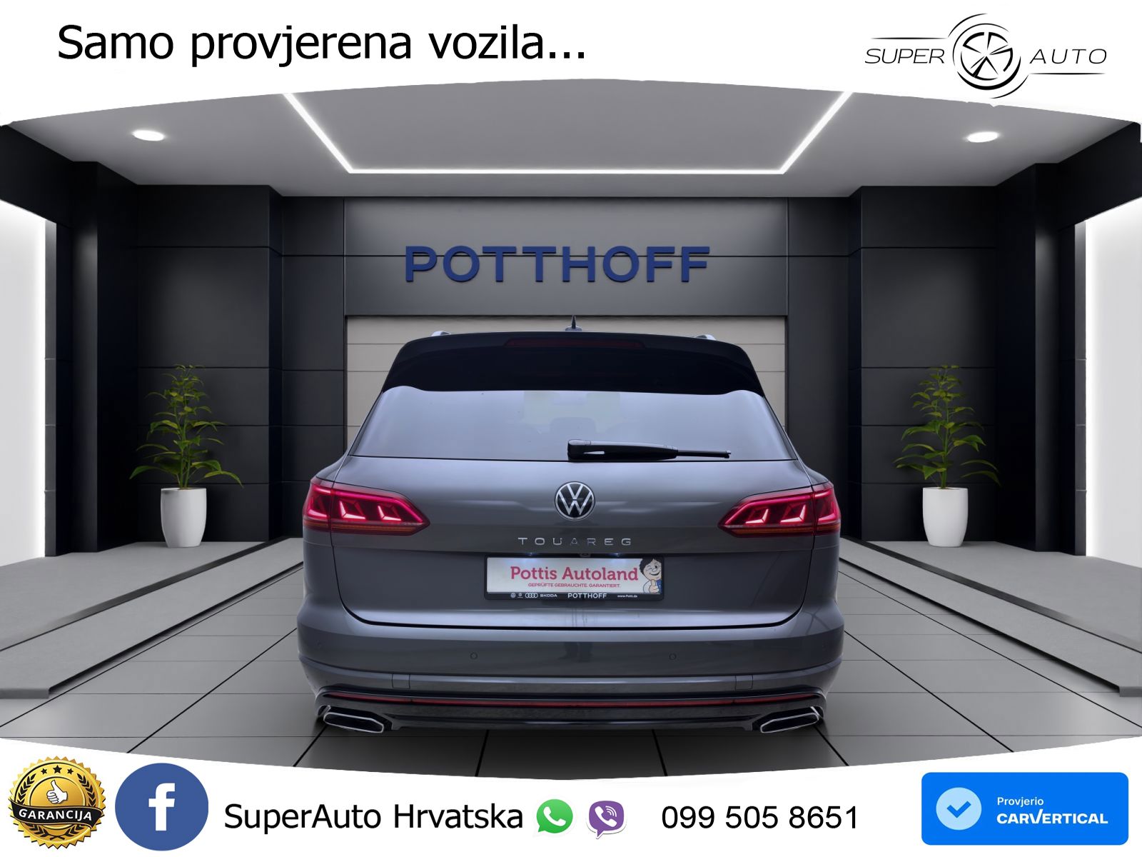 Volkswagen Touareg 3.0 V6 TDI (231 KS) 4MOTION Tiptronic R-Line ZRAČNI+ACC+GR SJED+KAM