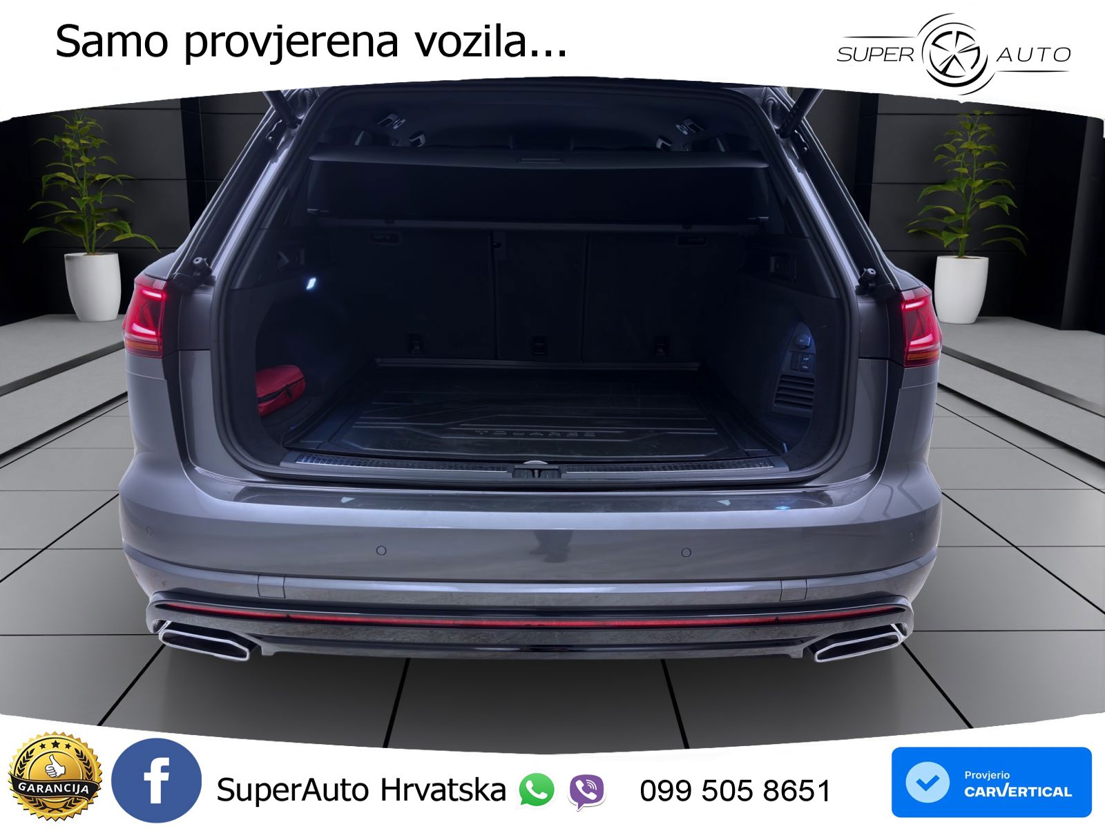 Volkswagen Touareg 3.0 V6 TDI (231 KS) 4MOTION Tiptronic R-Line ZRAČNI+ACC+GR SJED+KAM