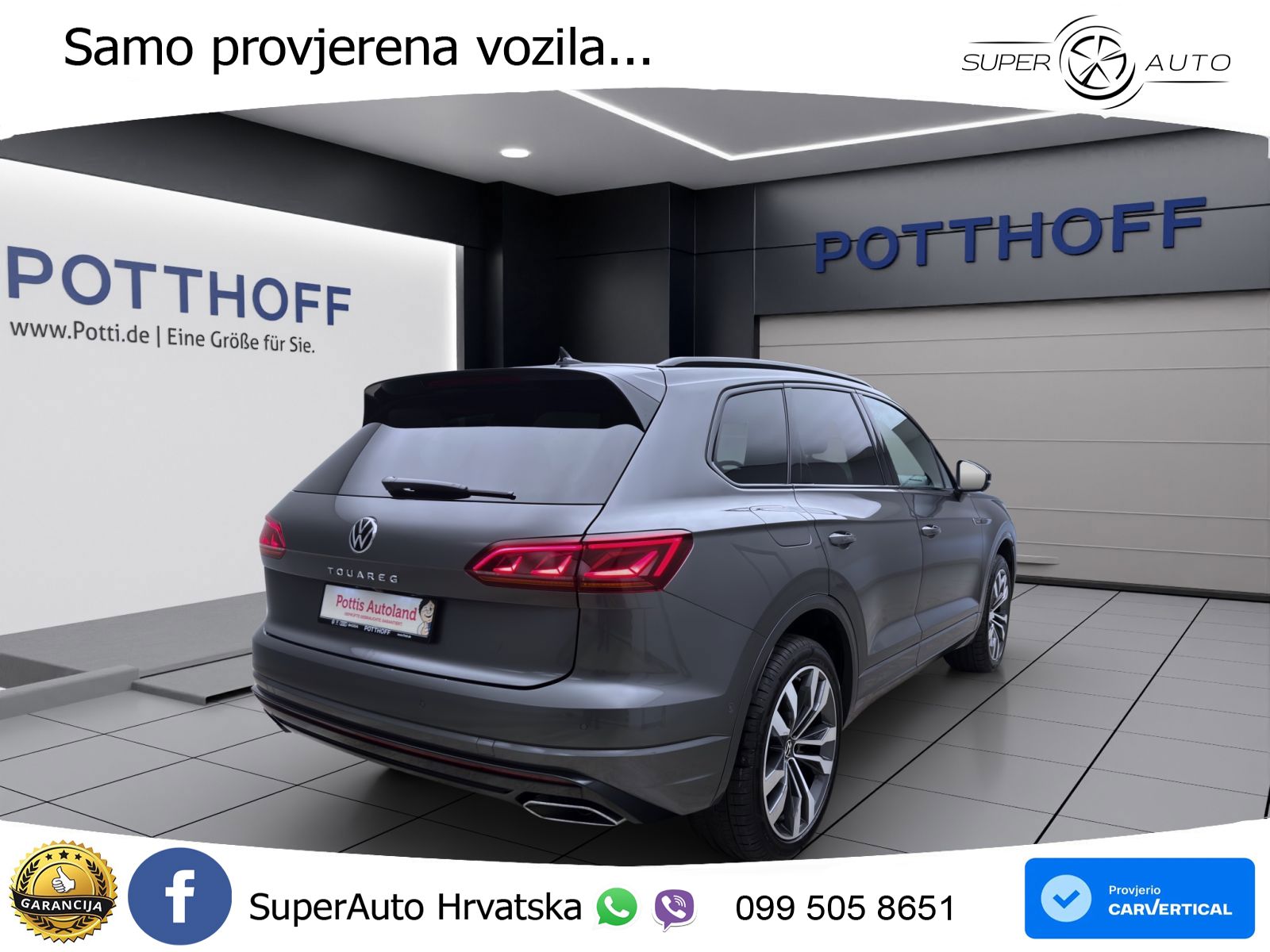 Volkswagen Touareg 3.0 V6 TDI (231 KS) 4MOTION Tiptronic R-Line ZRAČNI+ACC+GR SJED+KAM