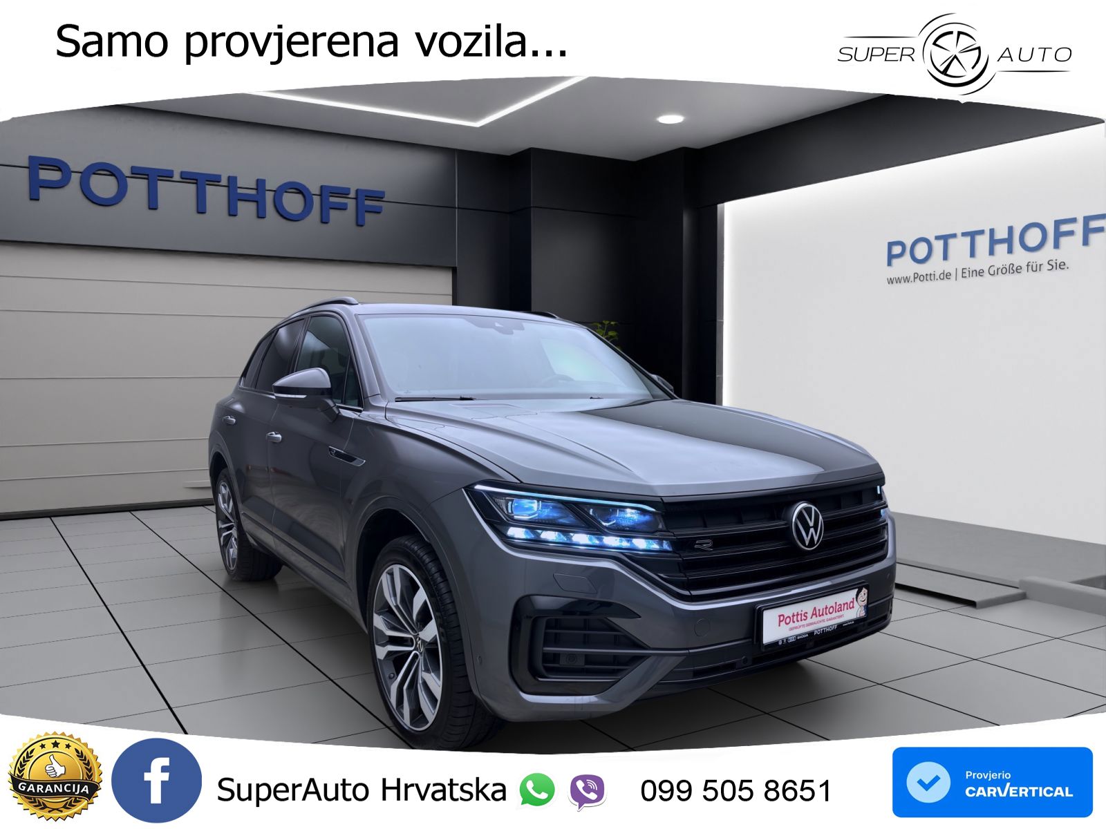 Volkswagen Touareg 3.0 V6 TDI (231 KS) 4MOTION Tiptronic R-Line ZRAČNI+ACC+GR SJED+KAM