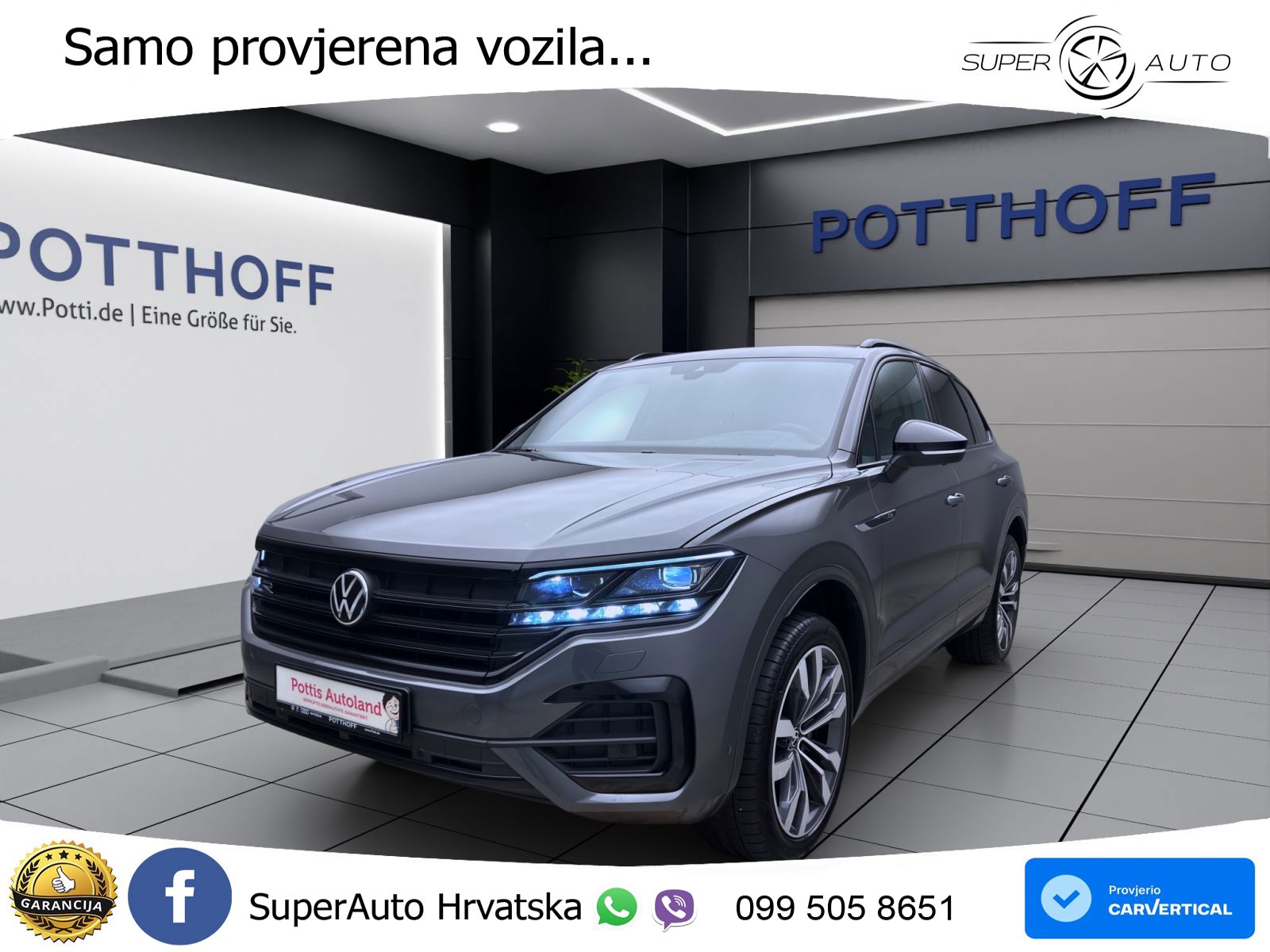 Volkswagen Touareg 3.0 V6 TDI (231 KS) 4MOTION Tiptronic R-Line ZRAČNI+ACC+GR SJED+KAM