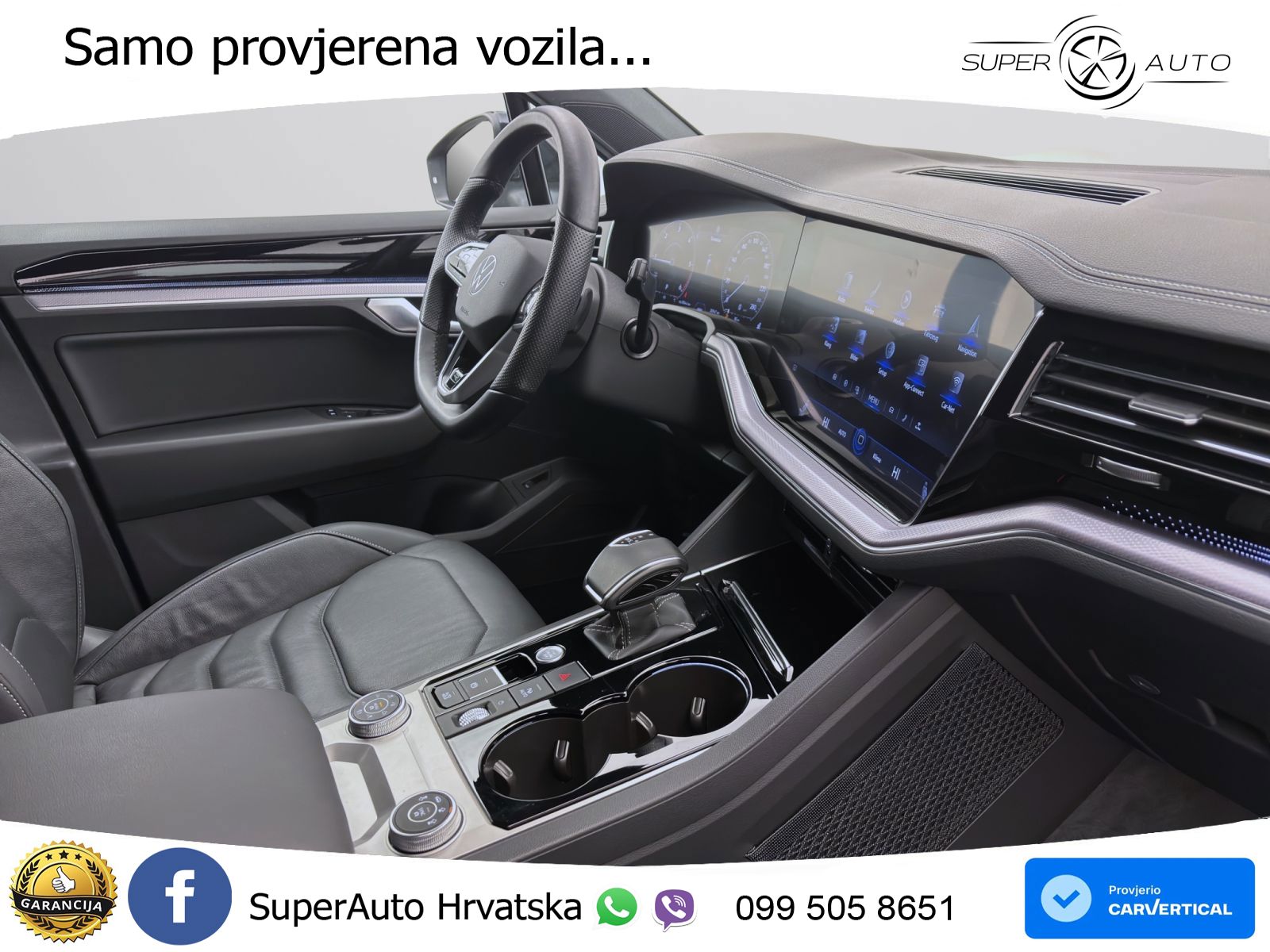 Volkswagen Touareg 3.0 V6 TDI (231 KS) 4MOTION Tiptronic R-Line ZRAČNI+ACC+GR SJED+KAM