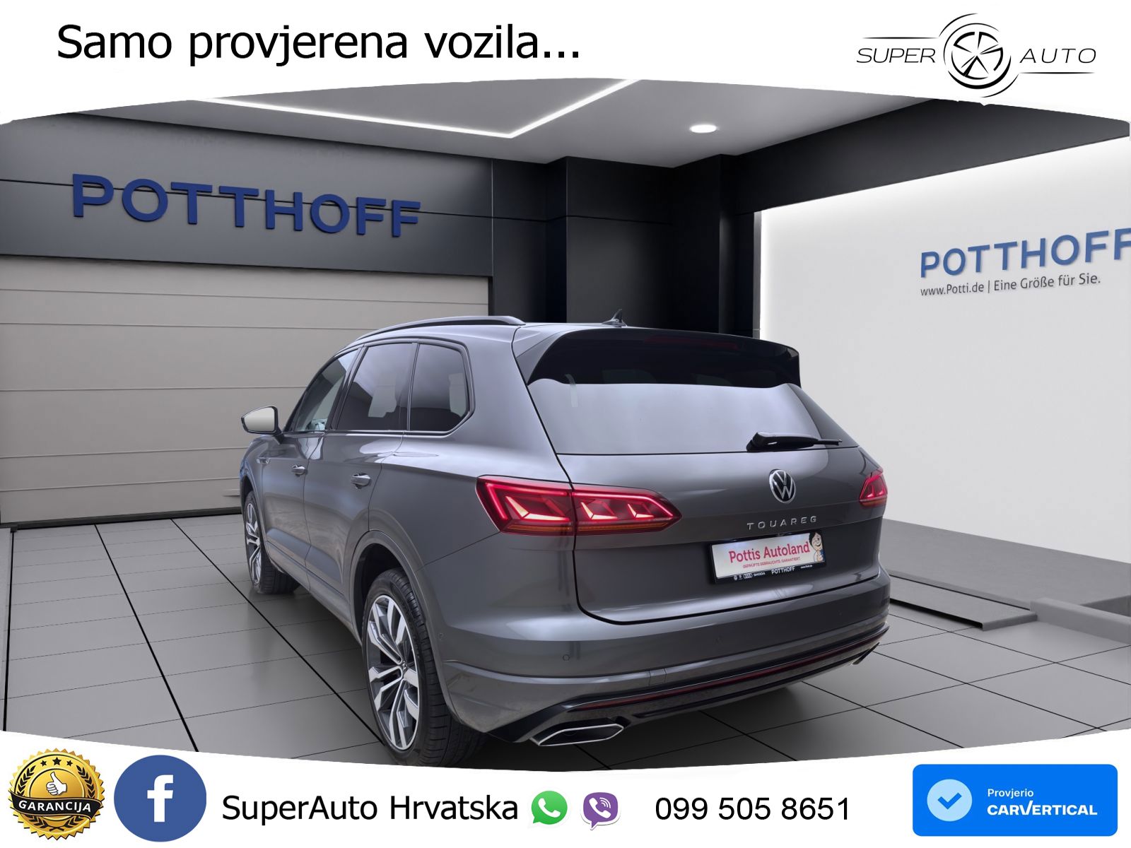 Volkswagen Touareg 3.0 V6 TDI (231 KS) 4MOTION Tiptronic R-Line ZRAČNI+ACC+GR SJED+KAM