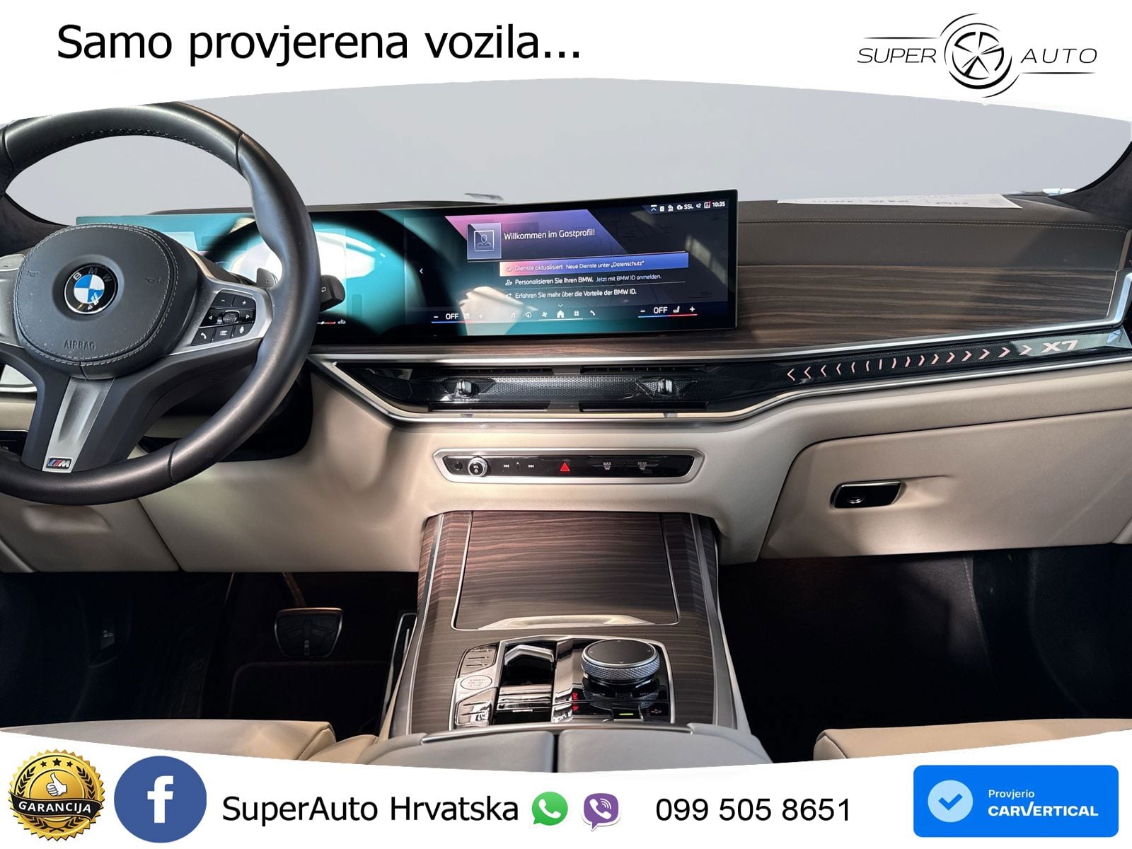BMW X7 40d (352 KS) xDrive Steptronic M Sport