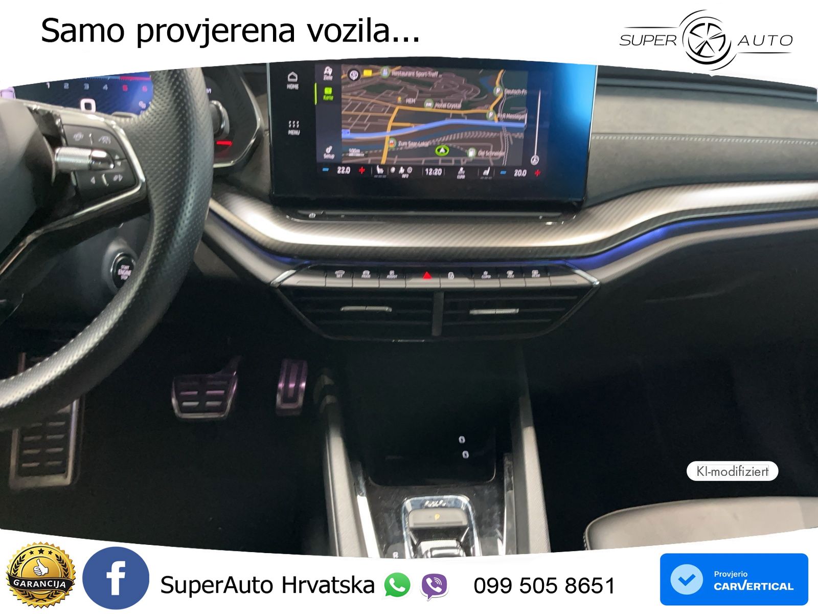 Škoda Octavia Combi RS 2.0 TDI (200 KS) 4x4 DSG LED+GR SJED+ACC
