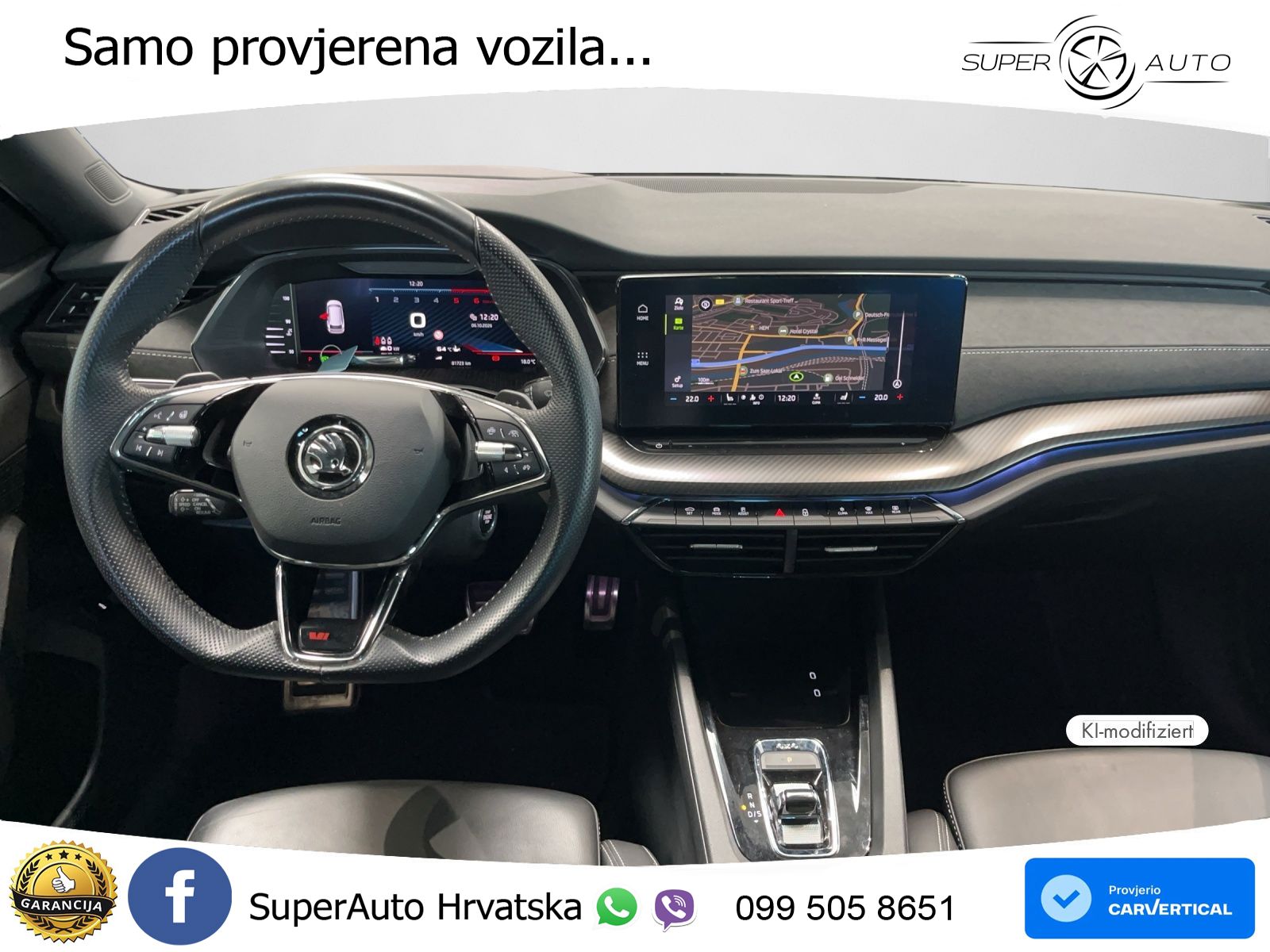 Škoda Octavia Combi RS 2.0 TDI (200 KS) 4x4 DSG LED+GR SJED+ACC