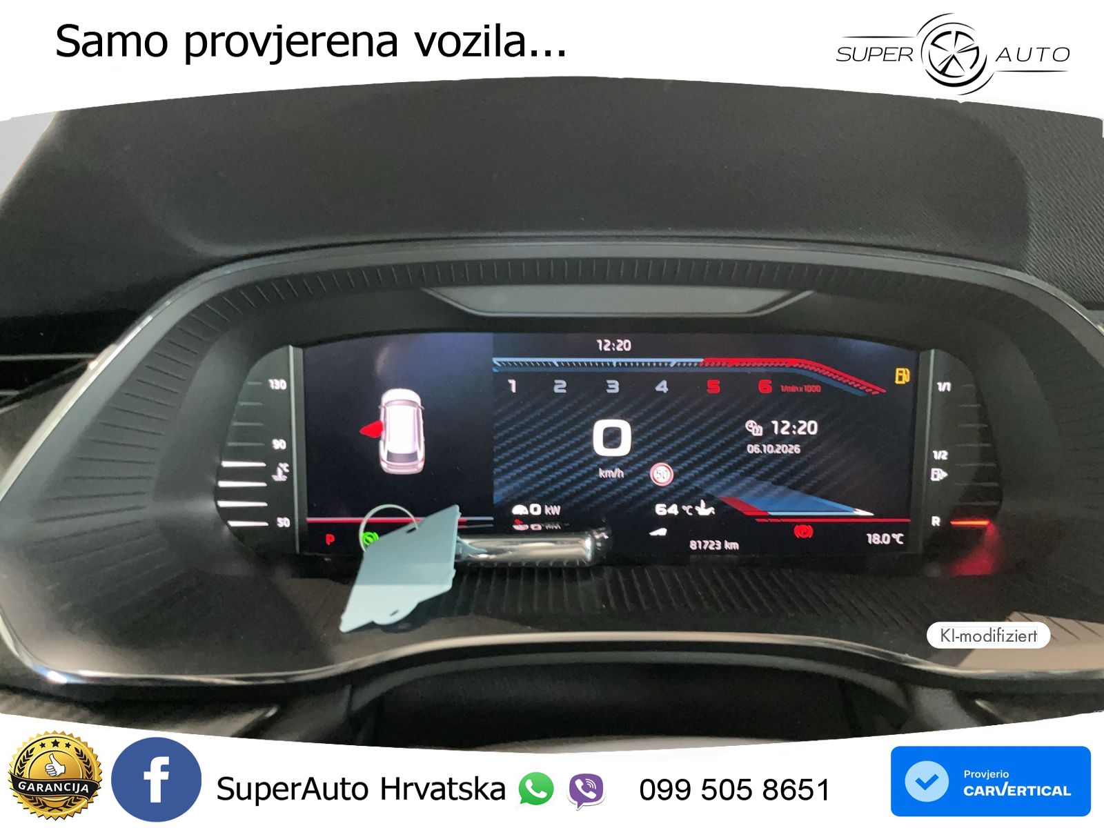 Škoda Octavia Combi RS 2.0 TDI (200 KS) 4x4 DSG LED+GR SJED+ACC