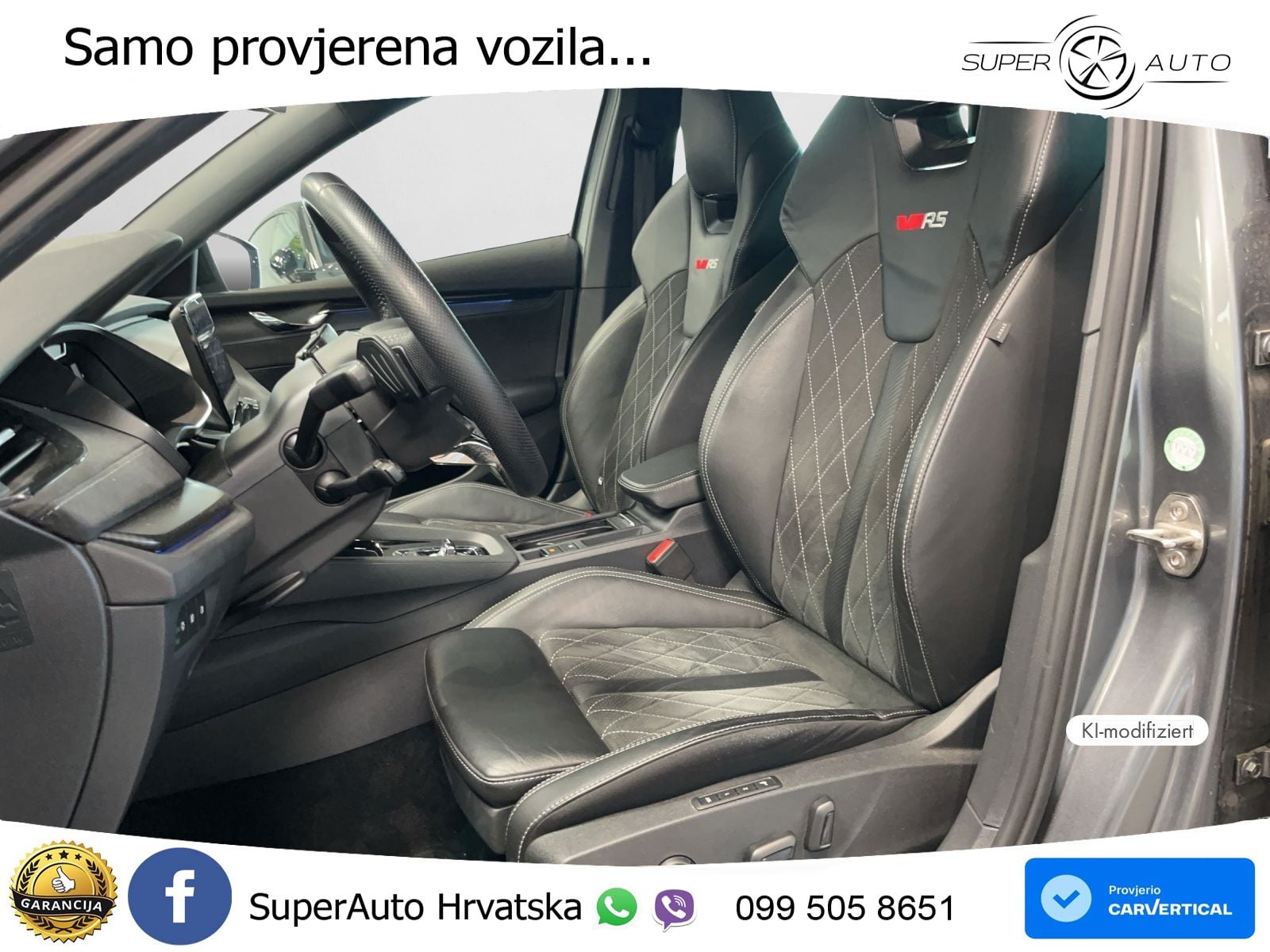 Škoda Octavia Combi RS 2.0 TDI (200 KS) 4x4 DSG LED+GR SJED+ACC