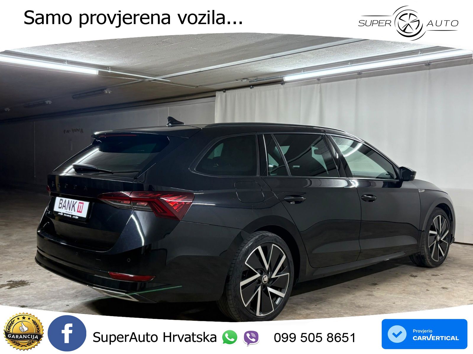 Škoda Octavia Combi 2.0 TDI (150 KS) DSG SportLine LED+GR SJED+ACC