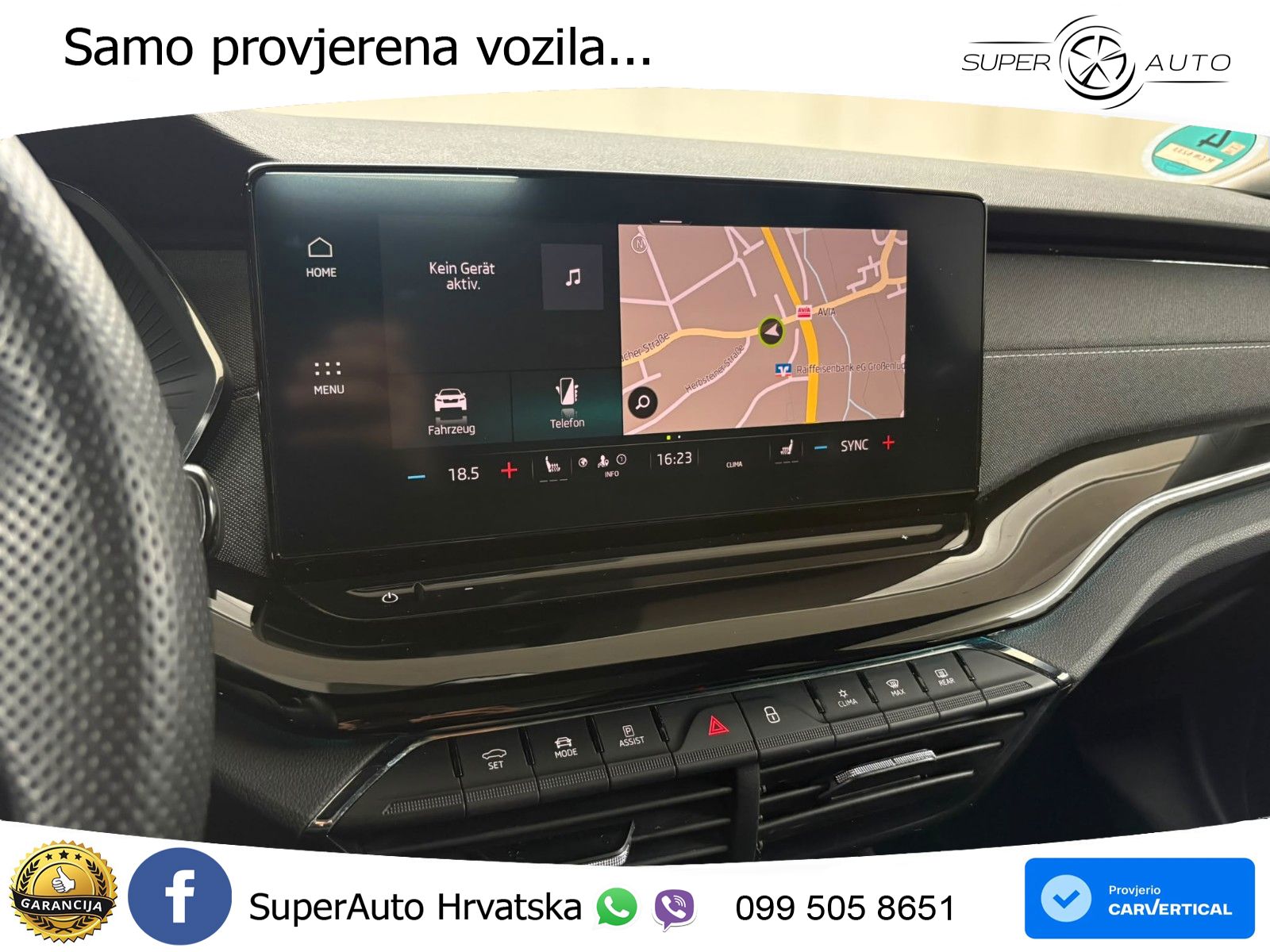 Škoda Octavia Combi 2.0 TDI (150 KS) DSG SportLine LED+GR SJED+ACC