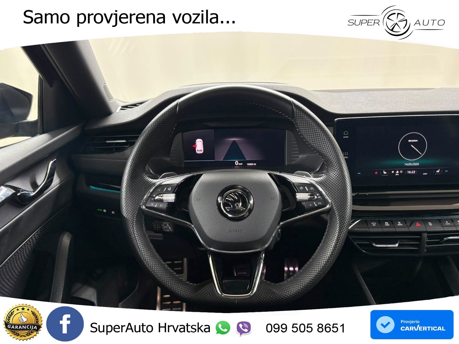 Škoda Octavia Combi 2.0 TDI (150 KS) DSG SportLine LED+GR SJED+ACC