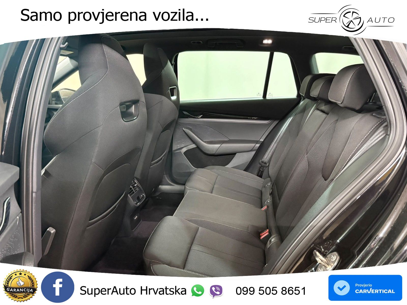 Škoda Octavia Combi 2.0 TDI (150 KS) DSG SportLine LED+GR SJED+ACC