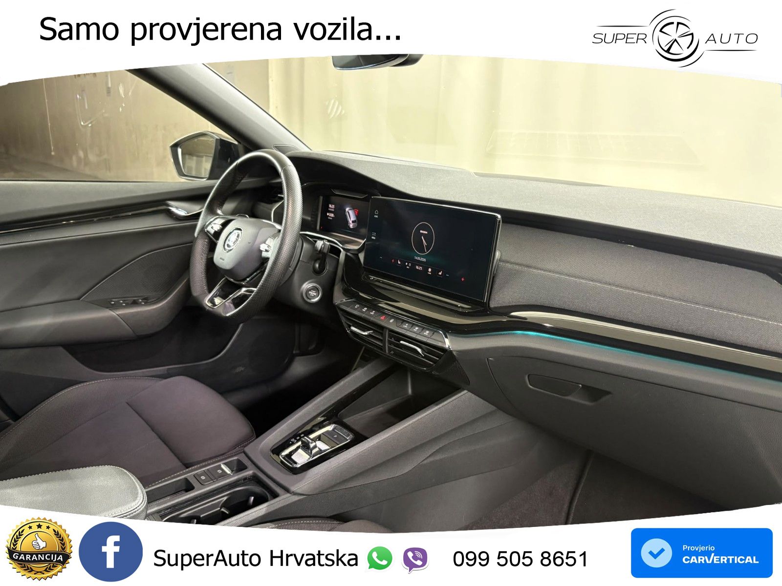 Škoda Octavia Combi 2.0 TDI (150 KS) DSG SportLine LED+GR SJED+ACC