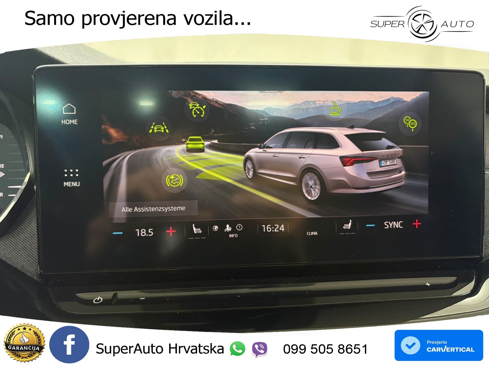 Škoda Octavia Combi 2.0 TDI (150 KS) DSG SportLine LED+GR SJED+ACC