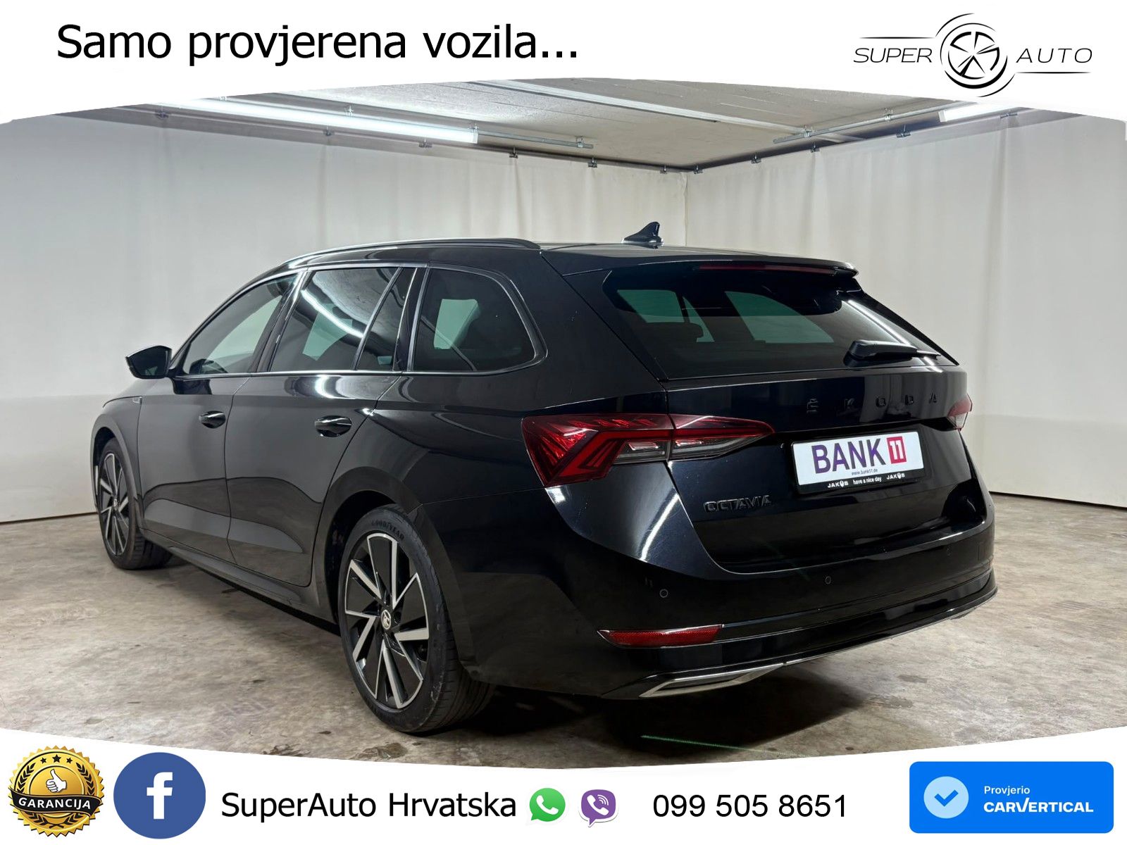 Škoda Octavia Combi 2.0 TDI (150 KS) DSG SportLine LED+GR SJED+ACC