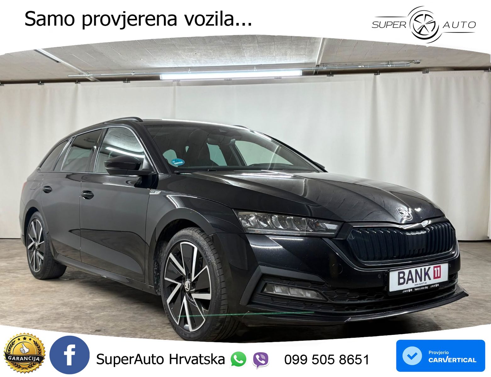 Škoda Octavia Combi 2.0 TDI (150 KS) DSG SportLine LED+GR SJED+ACC