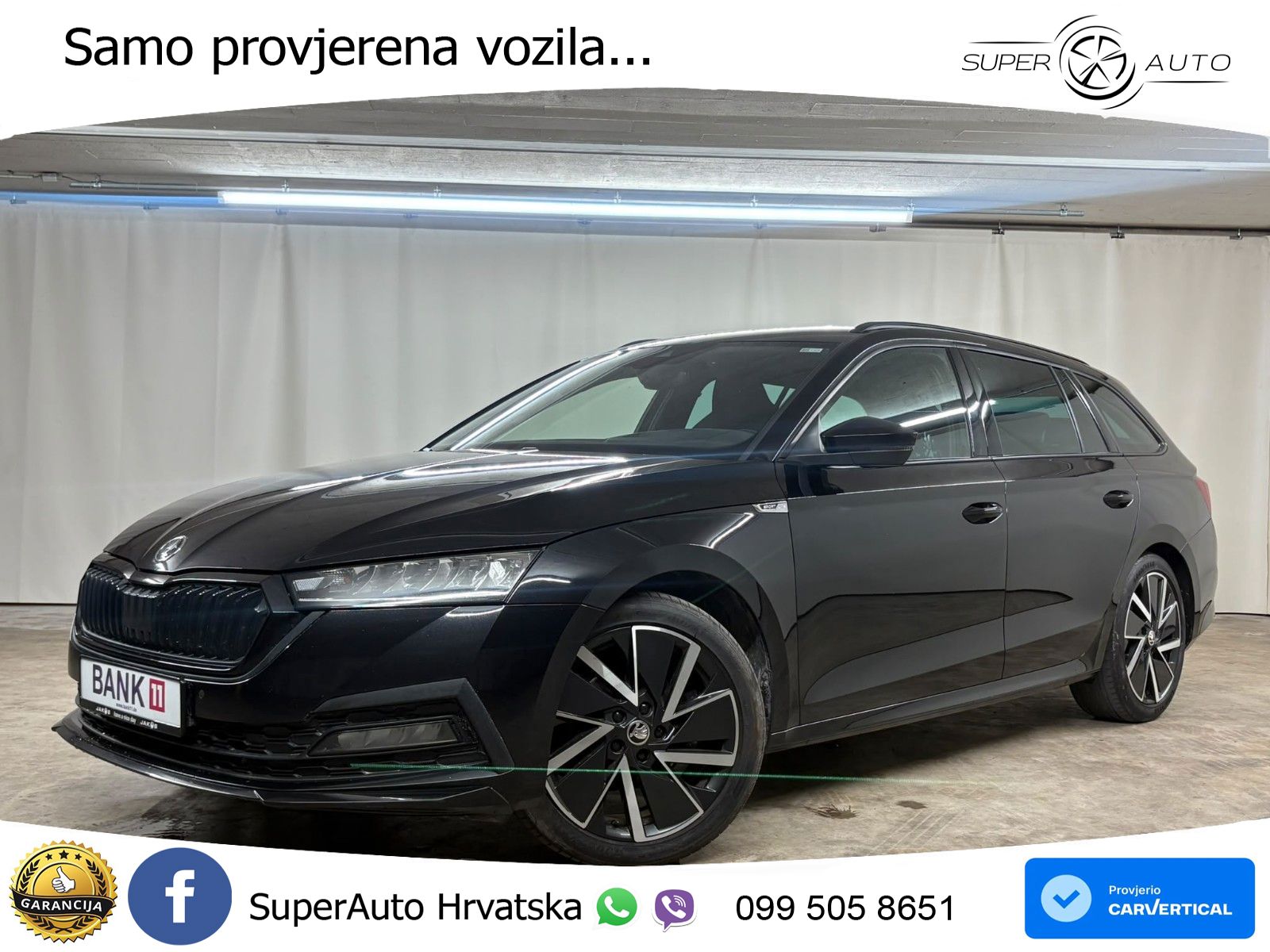 Škoda Octavia Combi 2.0 TDI (150 KS) DSG SportLine LED+GR SJED+ACC