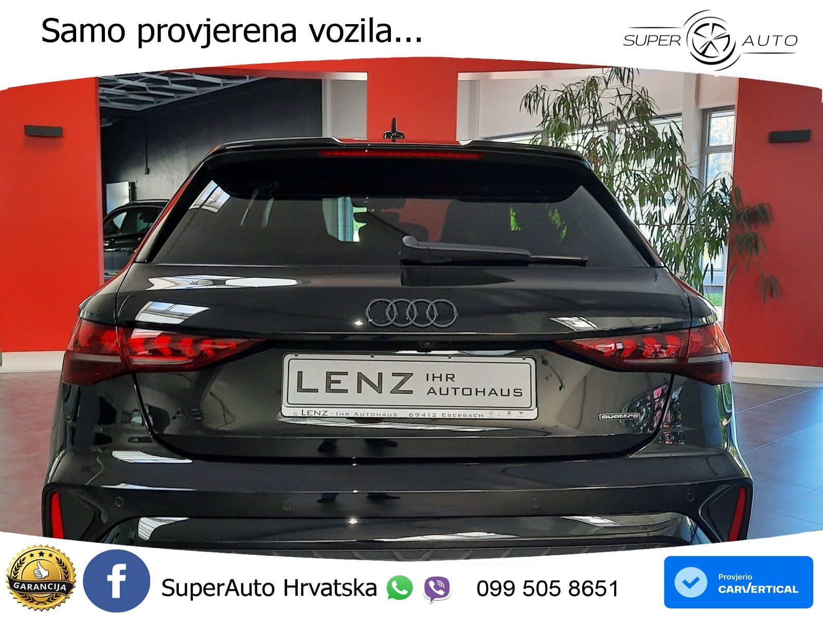 Audi A3 Sportback 40 TFSI (204 KS) quattro S tronic S line MATRIX+GR SJED+KAM