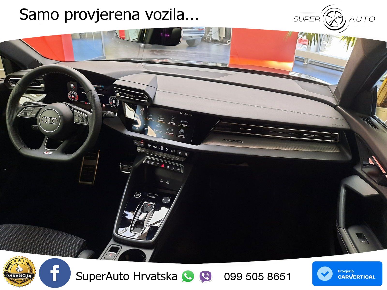 Audi A3 Sportback 40 TFSI (204 KS) quattro S tronic S line MATRIX+GR SJED+KAM