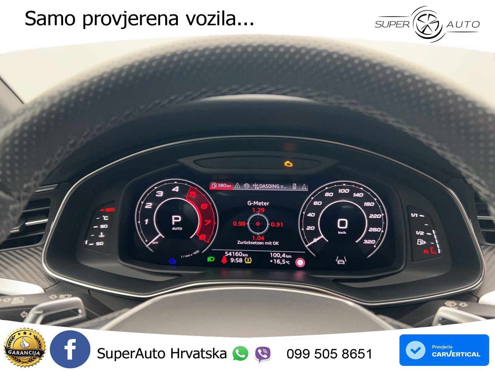 Audi RS7 4.0 TFSI V8 performance (630 KS) quattro tiptronic LED+GR SJED+ACC