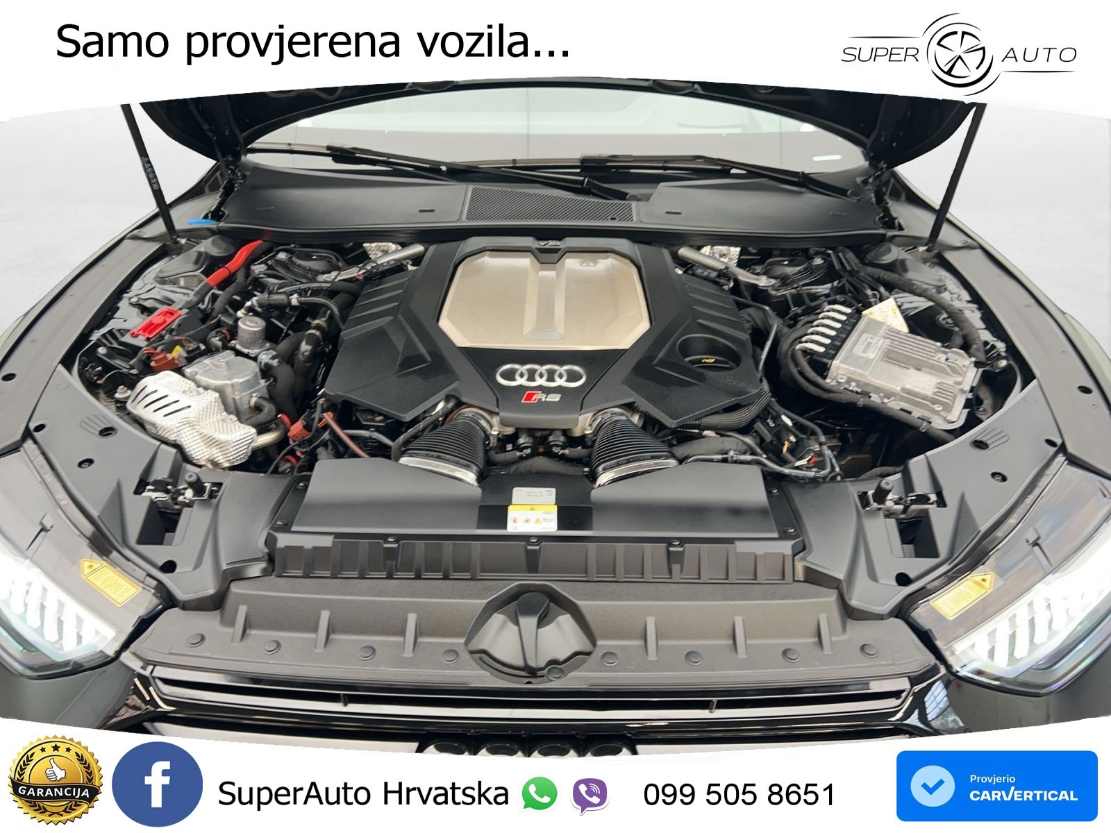 Audi RS7 4.0 TFSI V8 performance (630 KS) quattro tiptronic LED+GR SJED+ACC