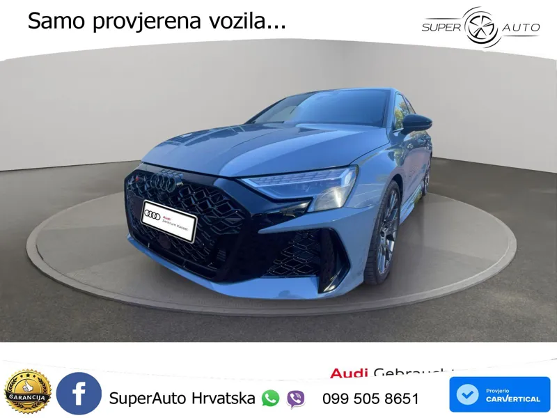 Audi RS3 Sedan 2.5 TFSI (400 KS) quattro S tronic LED+GR SJED+ACC
