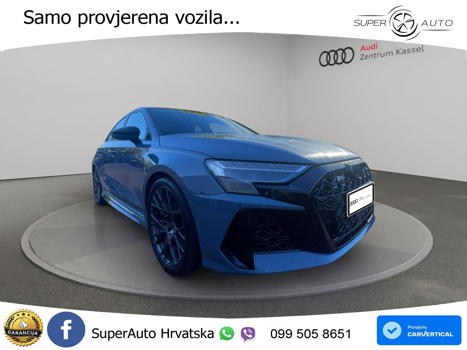 Audi RS3 Sedan 2.5 TFSI (400 KS) quattro S tronic LED+GR SJED+ACC
