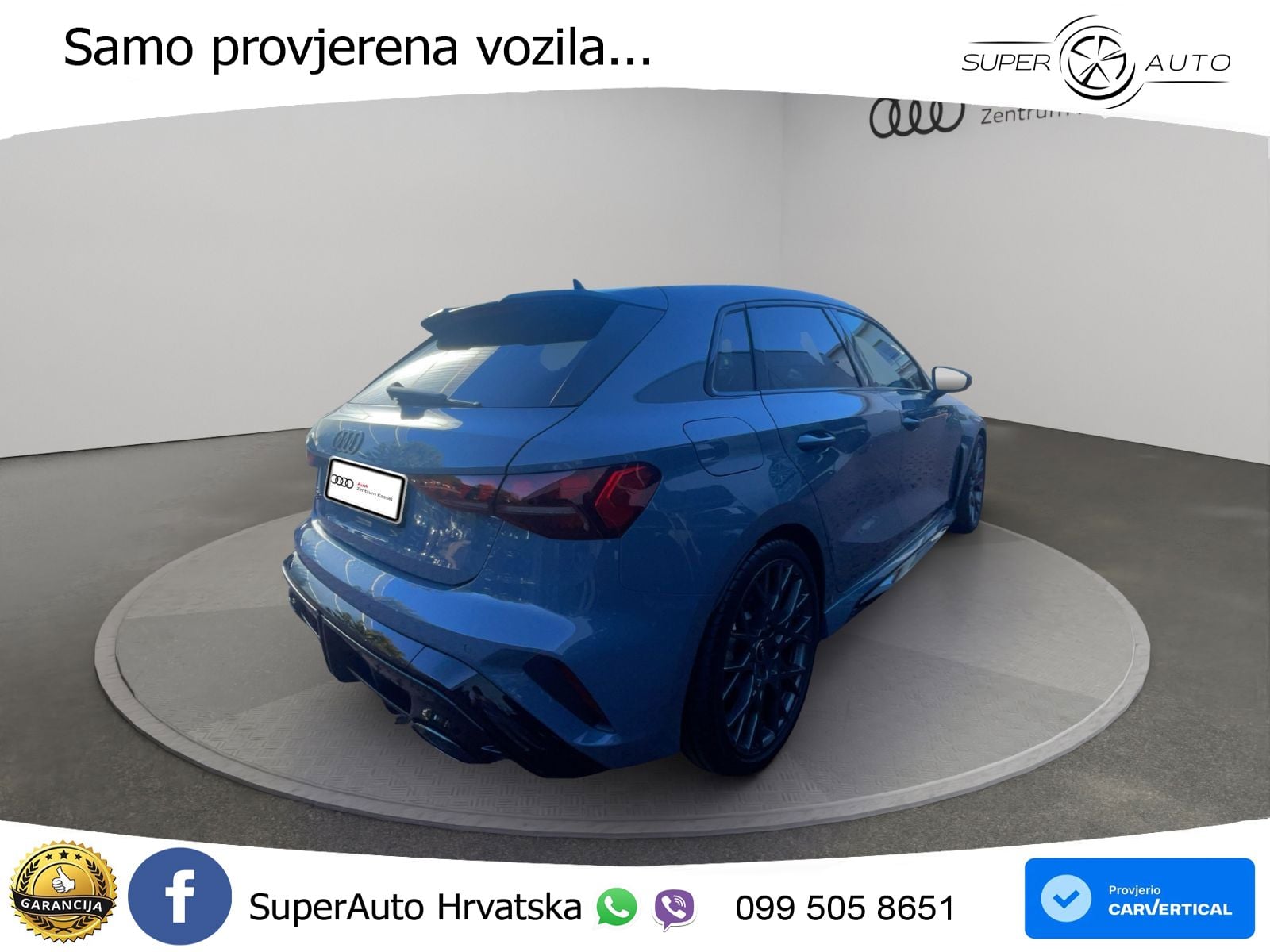Audi RS3 Sedan 2.5 TFSI (400 KS) quattro S tronic LED+GR SJED+ACC