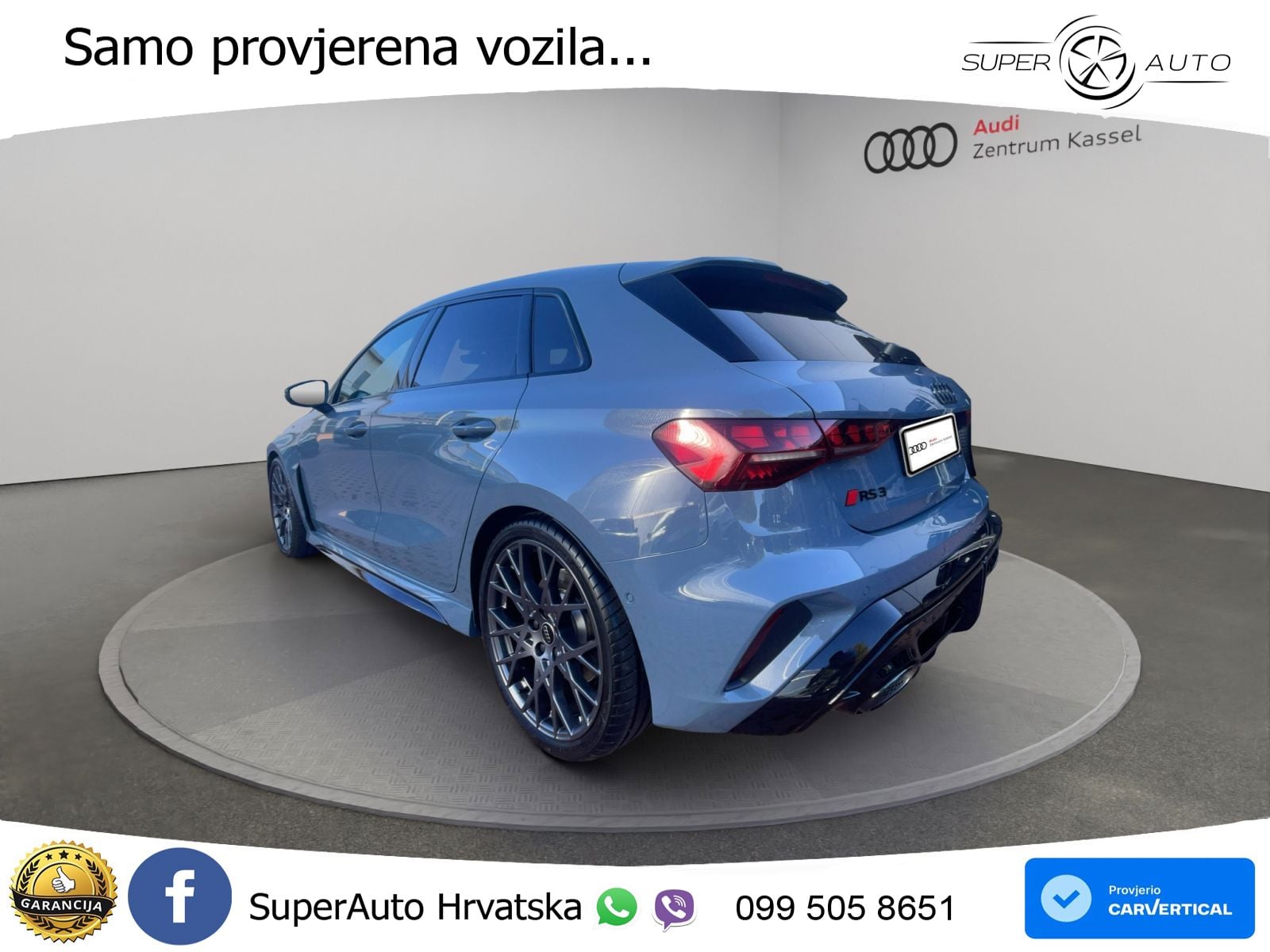 Audi RS3 Sedan 2.5 TFSI (400 KS) quattro S tronic LED+GR SJED+ACC