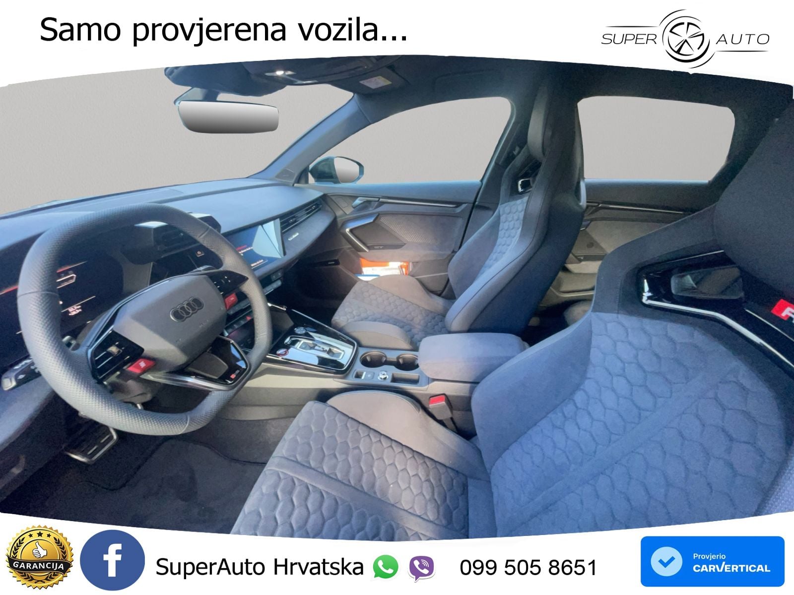 Audi RS3 Sedan 2.5 TFSI (400 KS) quattro S tronic LED+GR SJED+ACC