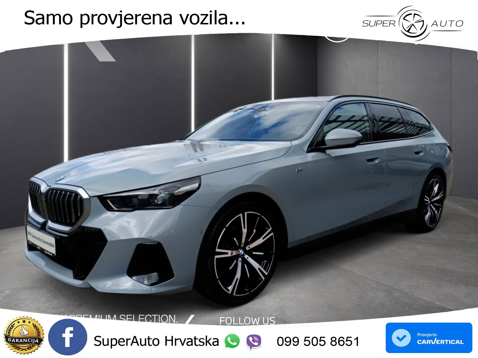 BMW 520d Touring (197 KS) Steptronic M Sport LED+GR SJED+ACC