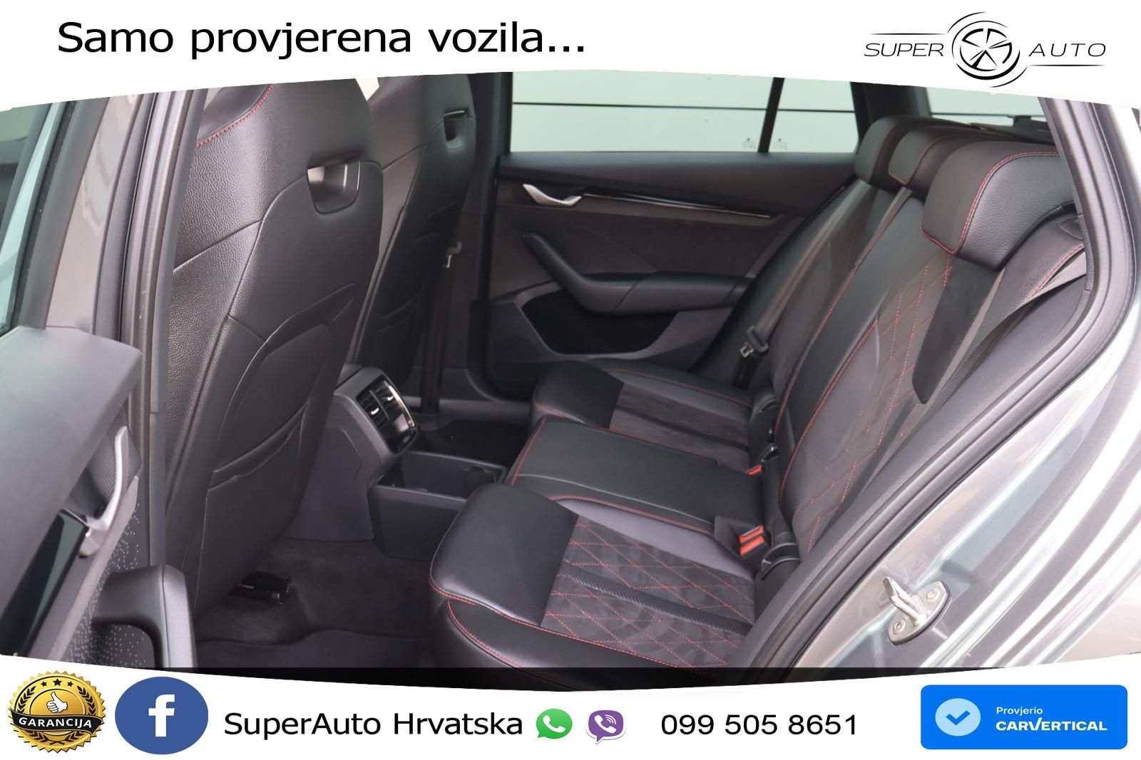 Škoda Octavia Combi RS 2.0 TSI (265 KS) DSG MATRIX+GR SJED+KAM