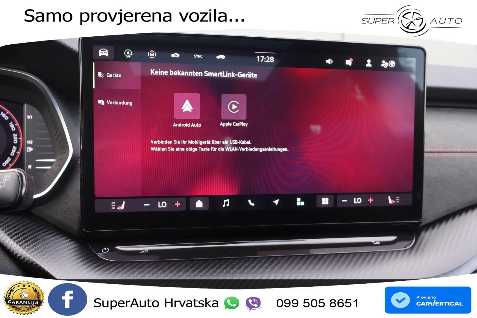 Škoda Octavia Combi RS 2.0 TSI (265 KS) DSG MATRIX+GR SJED+KAM