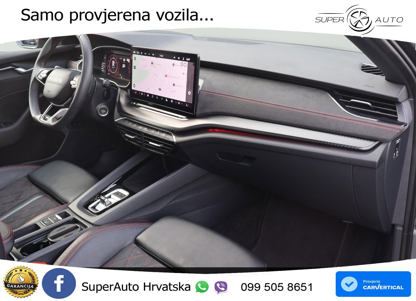 Škoda Octavia Combi RS 2.0 TSI (265 KS) DSG MATRIX+GR SJED+KAM