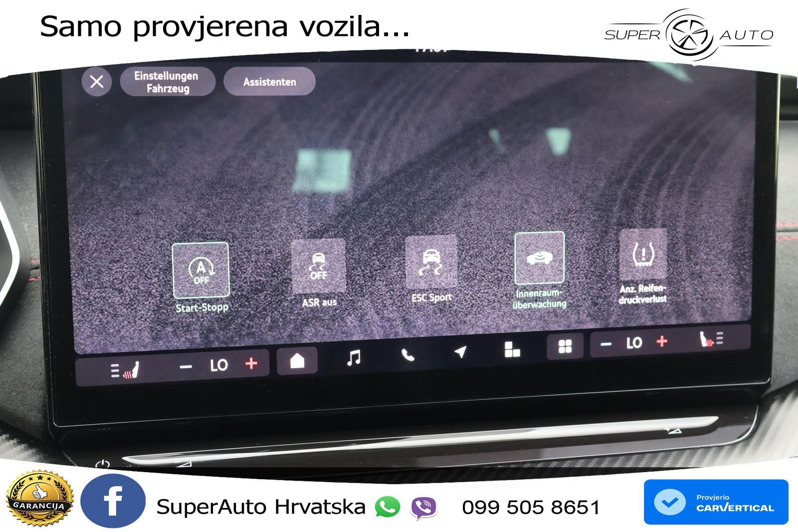 Škoda Octavia Combi RS 2.0 TSI (265 KS) DSG MATRIX+GR SJED+KAM