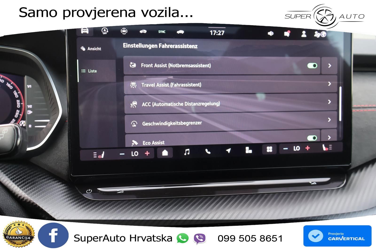 Škoda Octavia Combi RS 2.0 TSI (265 KS) DSG MATRIX+GR SJED+KAM