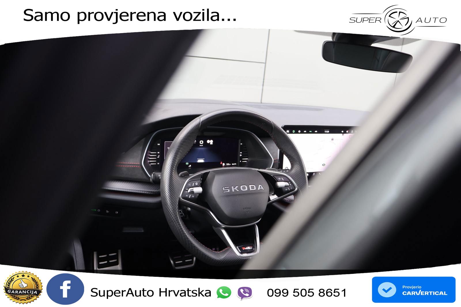 Škoda Octavia Combi RS 2.0 TSI (265 KS) DSG MATRIX+GR SJED+KAM