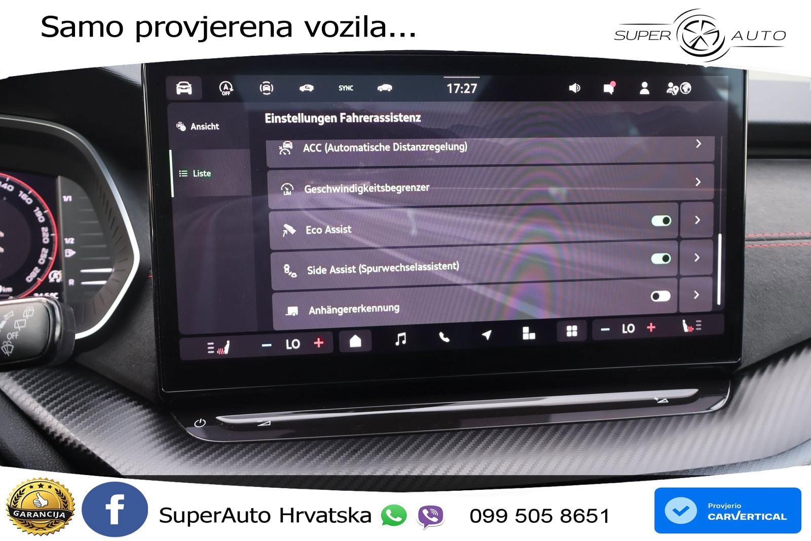 Škoda Octavia Combi RS 2.0 TSI (265 KS) DSG MATRIX+GR SJED+KAM