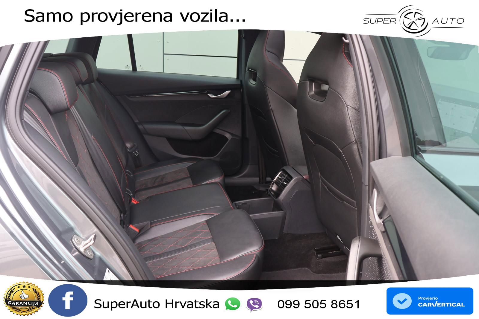 Škoda Octavia Combi RS 2.0 TSI (265 KS) DSG MATRIX+GR SJED+KAM