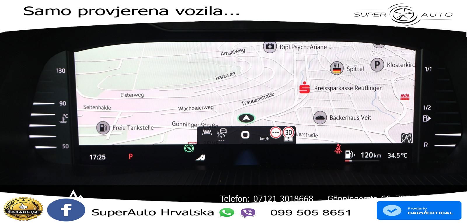 Škoda Octavia Combi RS 2.0 TSI (265 KS) DSG MATRIX+GR SJED+KAM