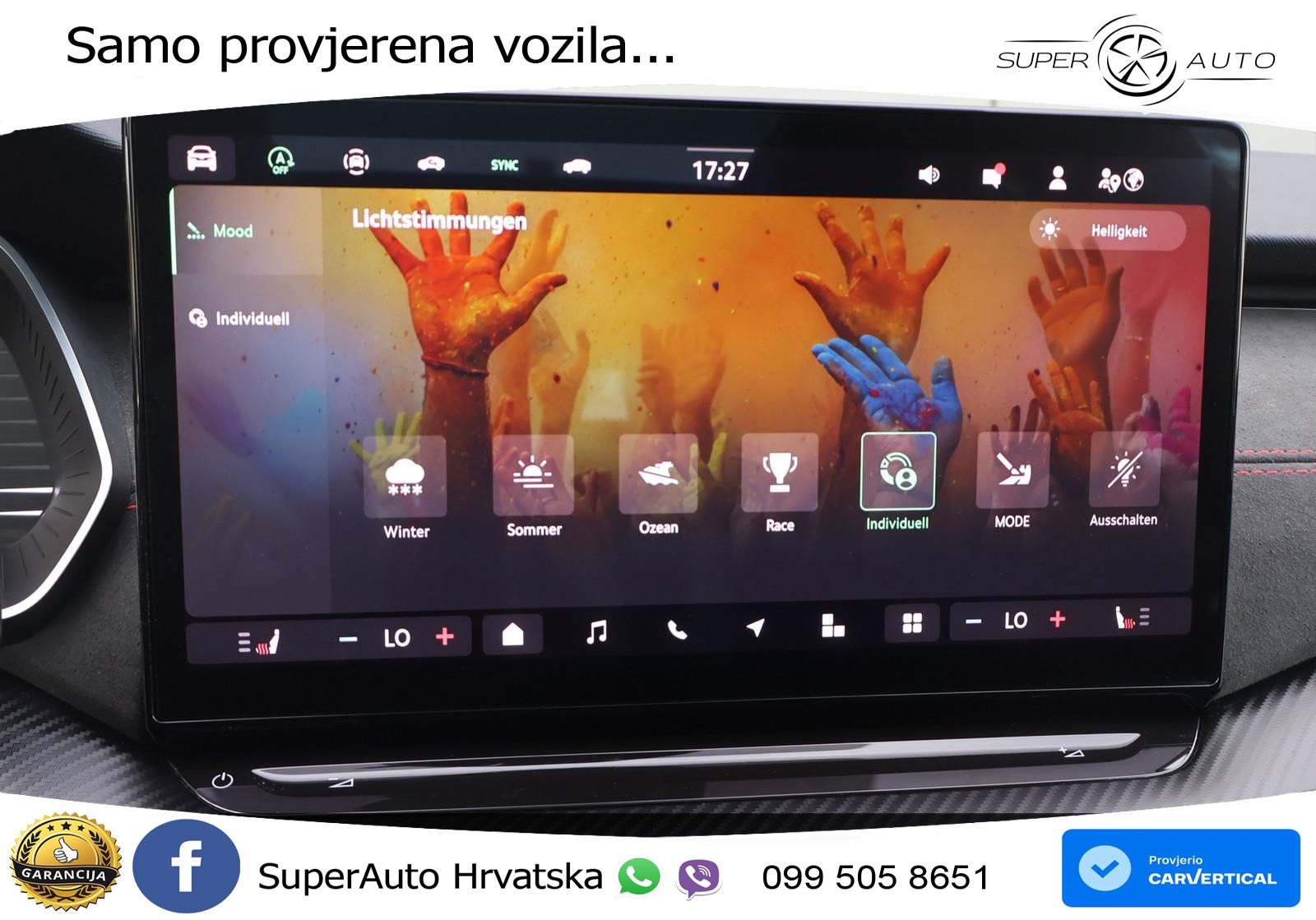 Škoda Octavia Combi RS 2.0 TSI (265 KS) DSG MATRIX+GR SJED+KAM