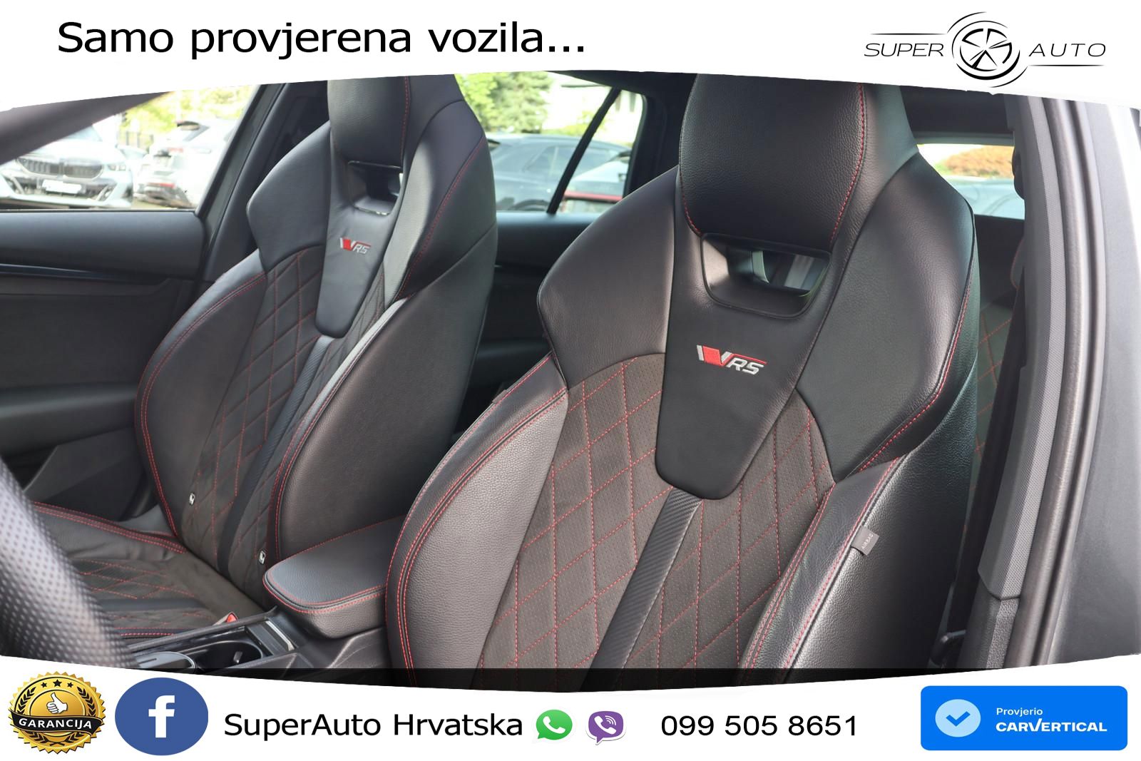 Škoda Octavia Combi RS 2.0 TSI (265 KS) DSG MATRIX+GR SJED+KAM